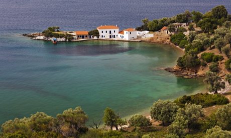 Peaceful Milina, on Greece's Pelion peninsula