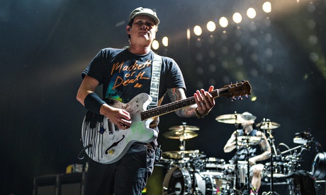 Blink-182 perform In Brixton
