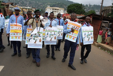 UNICEF working to correct the myths and misconceptions surrounding Ebola in Sierra Leone