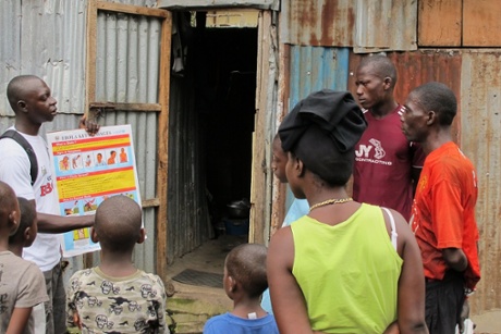 UNICEF working to correct the myths and misconceptions surrounding Ebola in Sierra Leone
