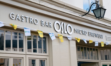 Oslo microbrewery and bar in Salthill, Galway.
