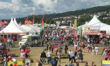 A picture of the Eisteddfod in Llanelli, 2014.