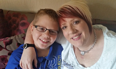 Melanie Howram and Charlie.