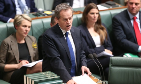 Bill Shorten addresses the chamber about Australia's military commitments to the conflict in Iraq.