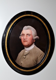 George Stubbs's portrait on ceramic of Josiah Wedgwood