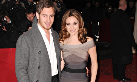 Kelly Brook with Danny Cipriani tudios, Britain - 06 Dec 2008