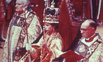 The coronation of Queen Elizabeth II, 2 June 1953