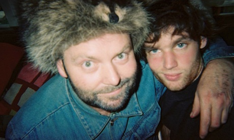 Adam Cullen and Erik Jensen at Wentworth Falls in 2008.