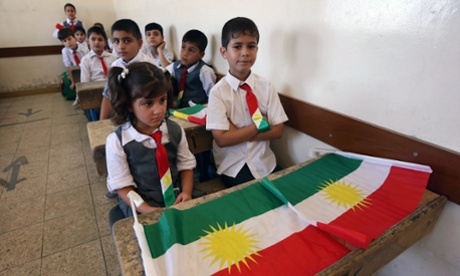 Iraqi kurdish schoolchildren