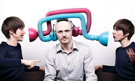 Reverse hearing device