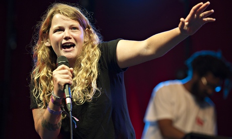 Kate Tempest performs at Camp Bestival in Dorset