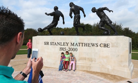 Fans at the Britannia Stadium before Stoke v Leicester.