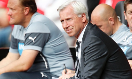 Another rough day for Alan Pardew so far.