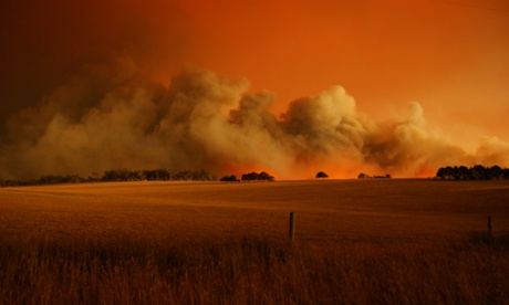 bush fires Victoria, Australia