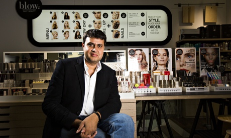 Dharmash Mistry, in his Blow salon, is the new addition to the BBC's executive board