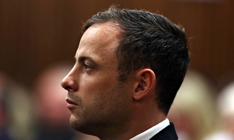 June Steenkamp, mother of Reeva Steenkamp, is angered by the verdict: 'I can't believe that they believe it was an accident.' Photograph: Alon Skuy/AFP/Getty Images