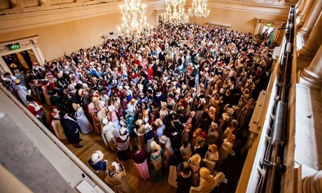 Jane Austen festival 2014 - Regency costume world record
