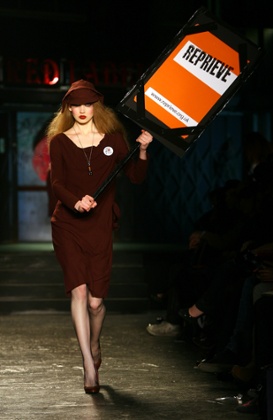 Vivienne Westwood’s Red Label show in 2008.