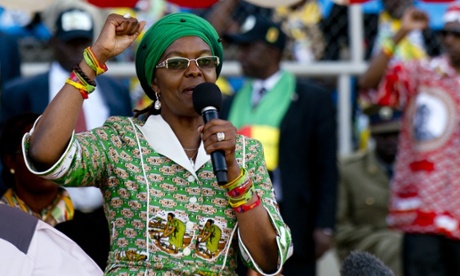 Grace Mugabe, first lady of Zimbabwe, is loved by many of president Mugabe’s loyalists.