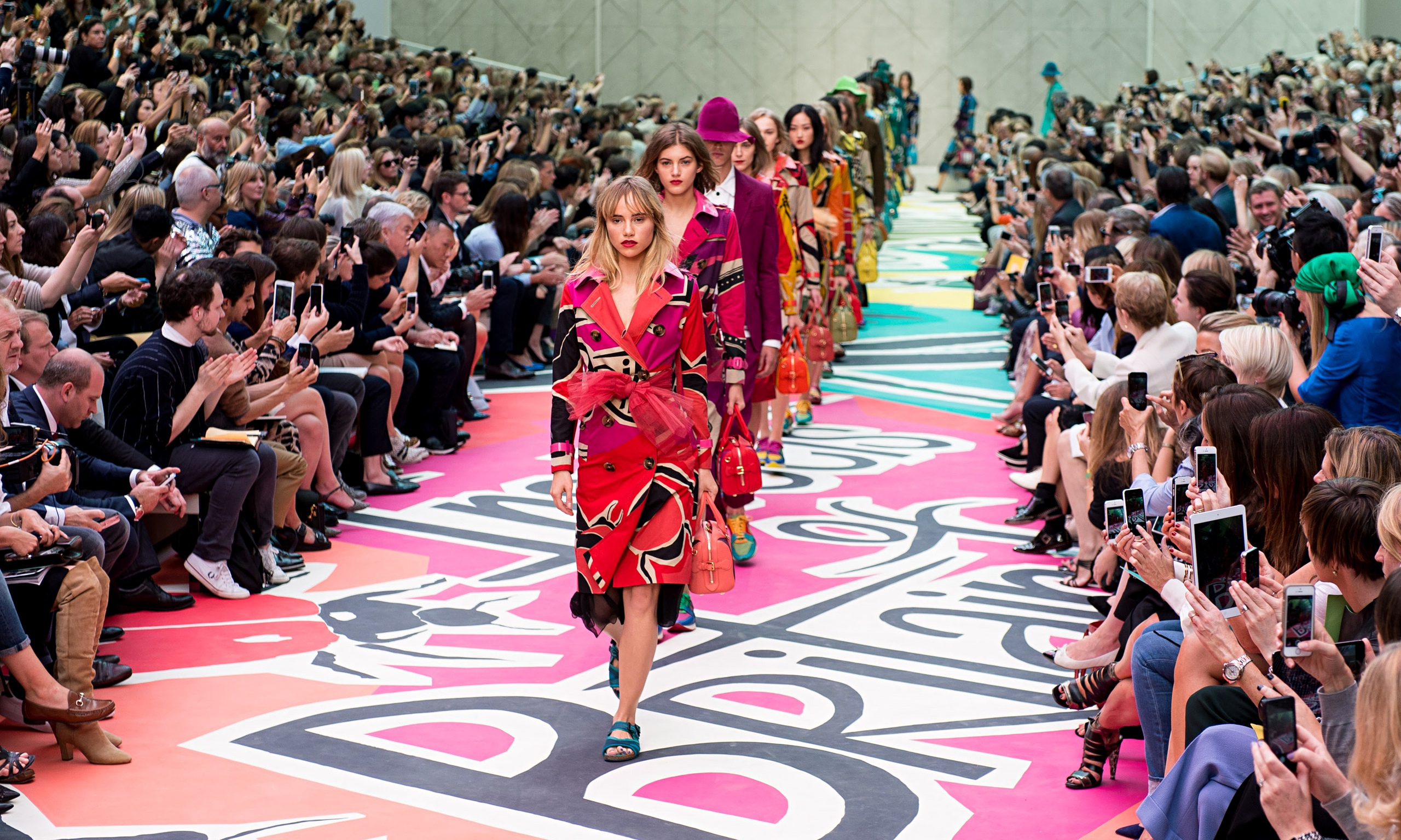 Bright Pink Ensembles Stole the Show on Day 4 of London 