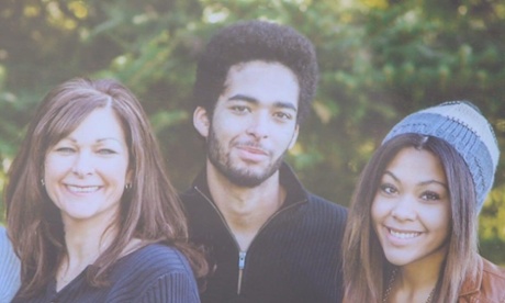 Darrien Hunt in a family photograph.