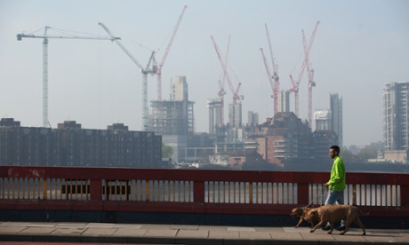 A view of the Nine Elms redevelopment, which is getting a £2bn transformation into luxury flats.