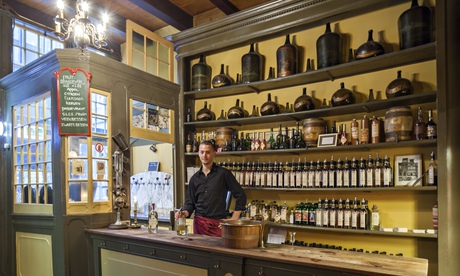 Wynand Fockink is a bar and distillery much-loved by Amsterdam