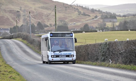 A bus in Cumbria