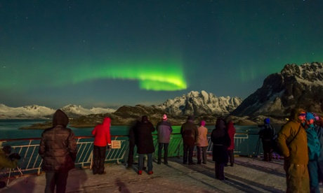 Lighting up the sky: a view of the Northern Lights.