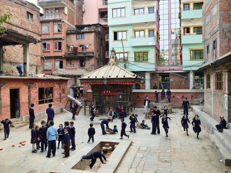 Bhakta Vidyashram school. Kathmandu, Nepal, photographed 5 December 2011