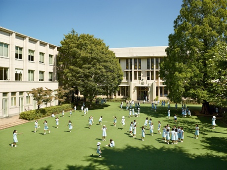 Seishin Joshi Gakuin (Sacred Heart) school, Tokyo, Japan, photographed 7 September 2011