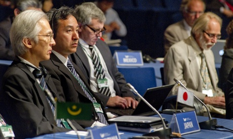 Japan delegates at IWC 65, Slovenia, September 2014