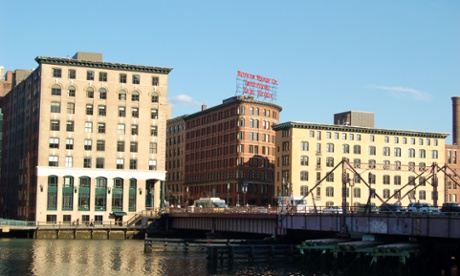 Boston Summer Street Bridge and Wharfs