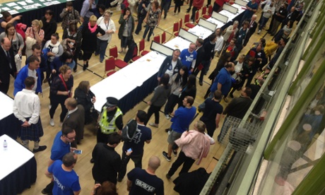 Fire alarm at the Dundee count.