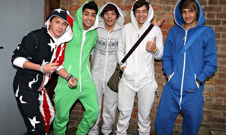 One Direction in onesies