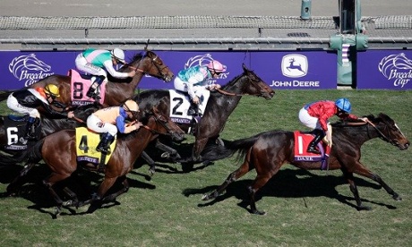 Dank and Ryan Moore win at Santa Anita