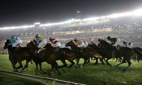 The final race at Hollywood Park