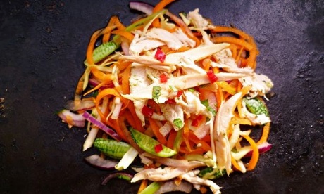 lefotver Chicken - Grilled chicken salad with Vietnamese