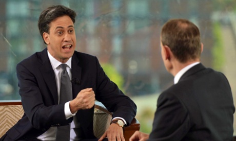 Ed Miliband appears on The Andrew Marr Show in the run-up to the Labour Party Conference.