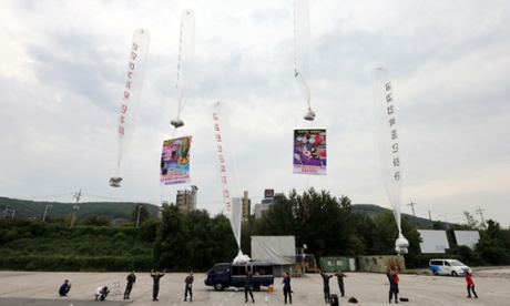 Anti-North Korea leaflets