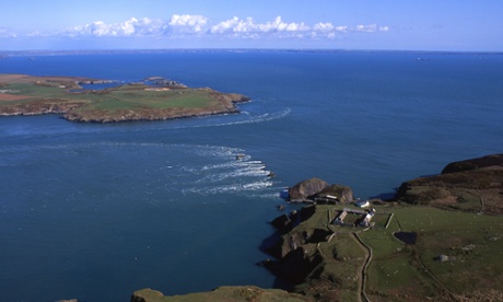 View of Ramsey Sound, Pembrokeshire, Wales