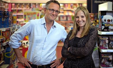 Michael Mosley and Alice Roberts present Horizon: Is Your Brain Male or Female? Photograph: BBC