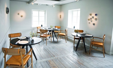 Sweden: interior of Daniel Berlin's restaurant