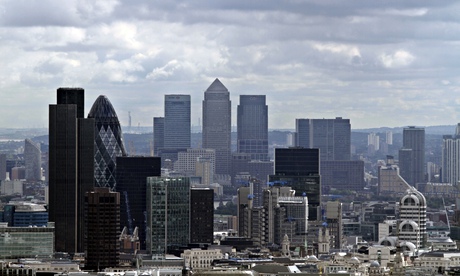 City of London and Canary Wharf