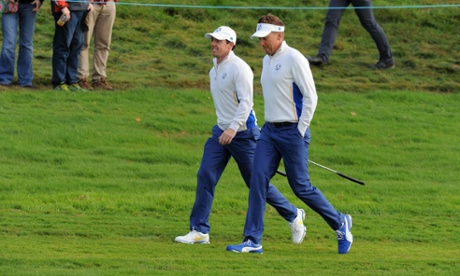 Ian Poulter and Rory McIlroy had more mentions than any other pairing.