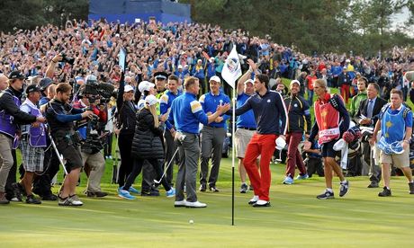 2014 Ryder Cup Sunday Singles Gleneagles Hotel, Auchterarder, United Kingdom - 28 Sep 2014