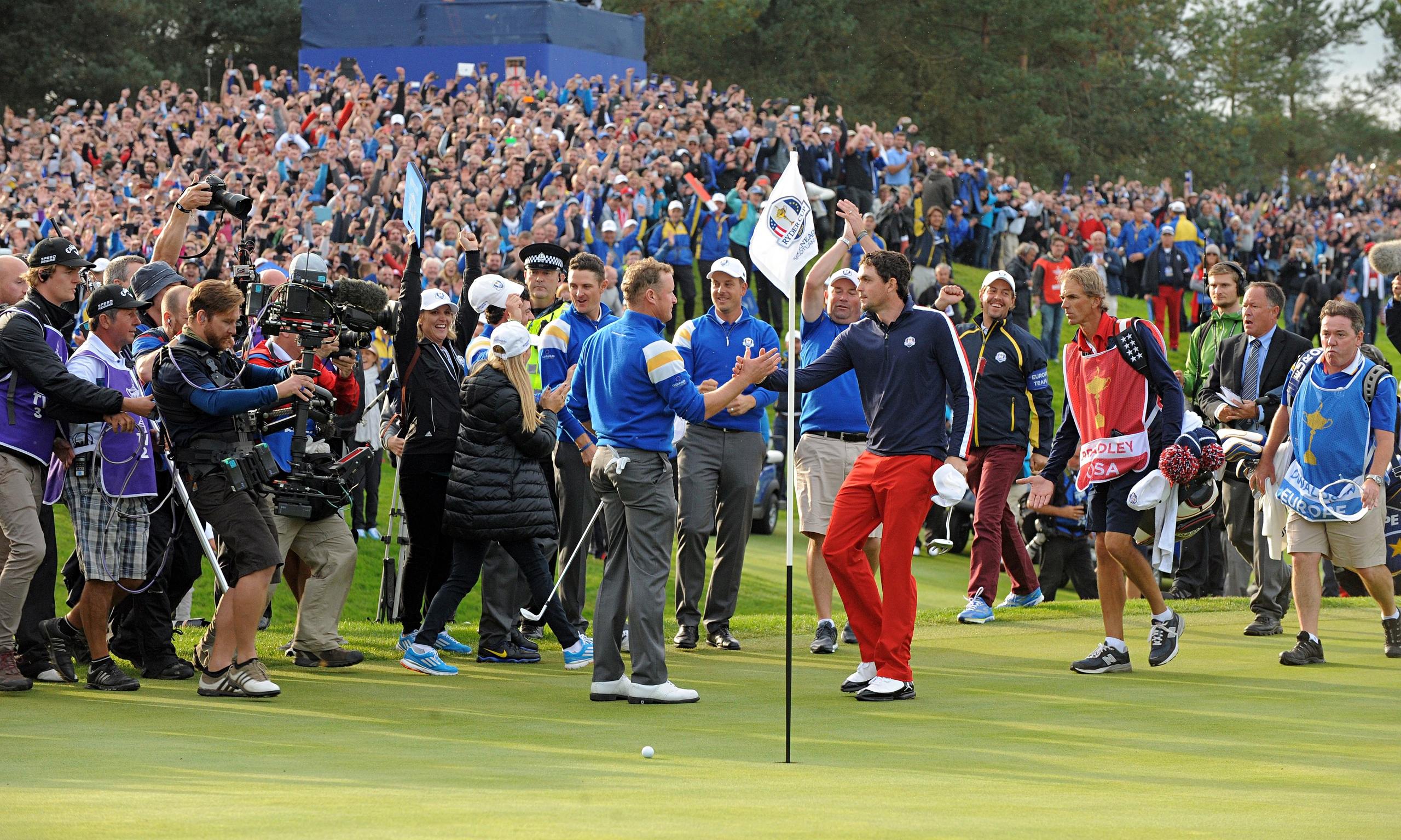 Gleneagles spectators played their part in captivating Ryder Cup win