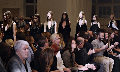 Models present creations for Givenchy du