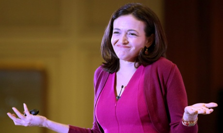 sheryl sandberg shrug