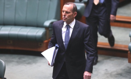 Tony Abbott has taken to the world stage as his government nears its first year anniversary.